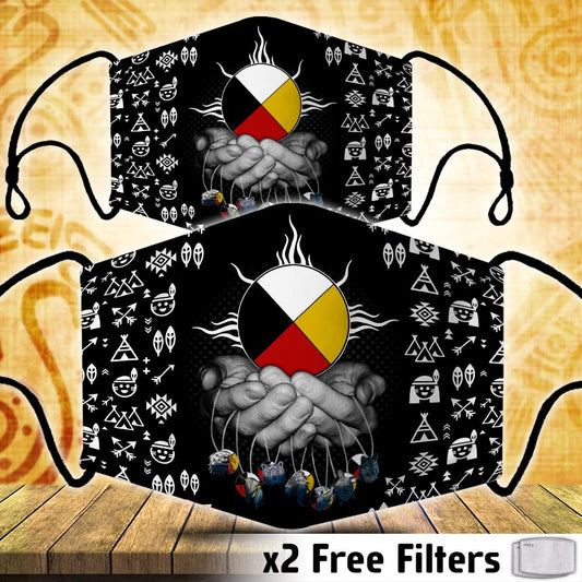 The Medicine Wheel Of Protection Mask NBD