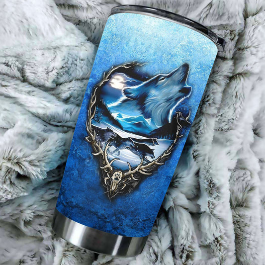 Skull Wolf Tumbler NBD