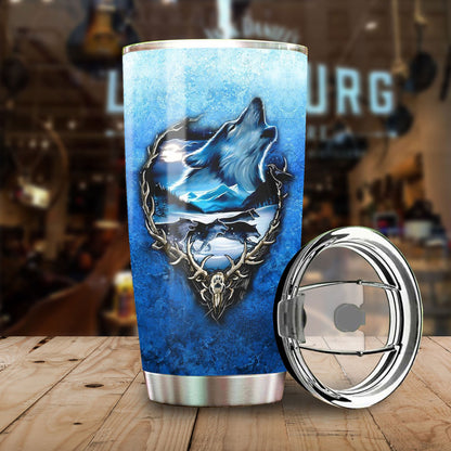 Skull Wolf Tumbler NBD