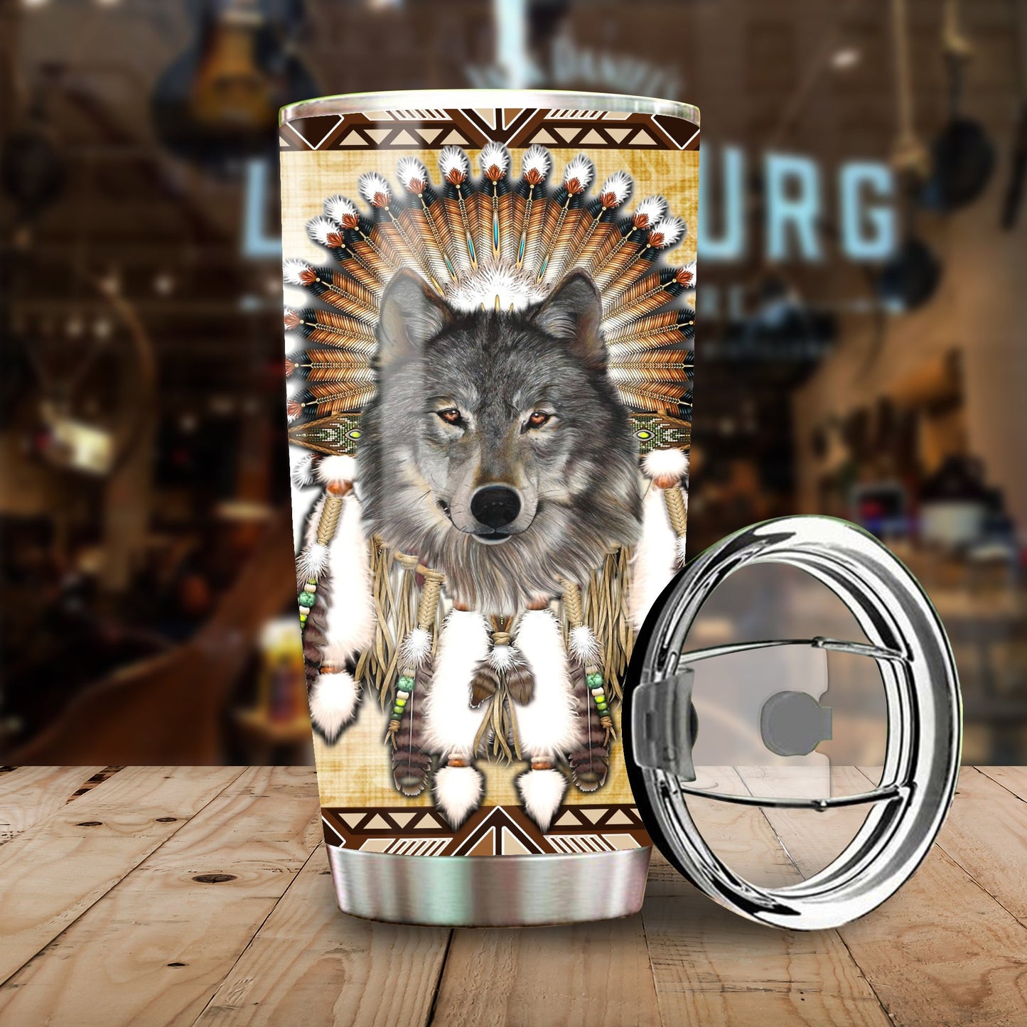 Native Wolf Tumbler NBD