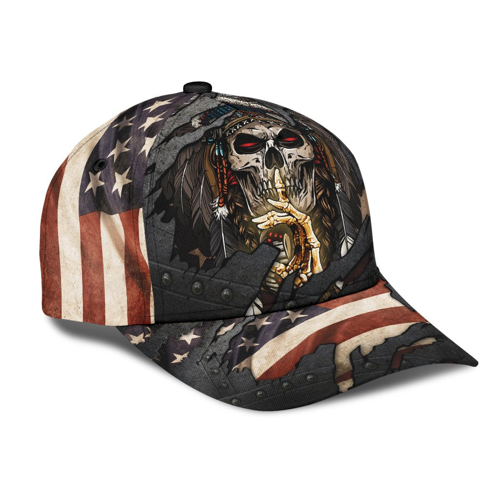 Native American Skull - Cap NBD