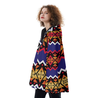 Native American Hooded Flared Coat NBD