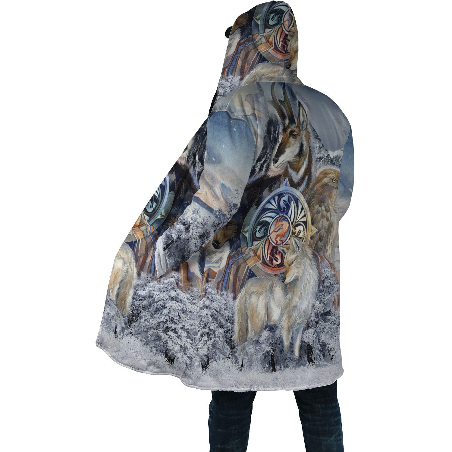 Little Wolf Native Cloak - Native American Pride Shop