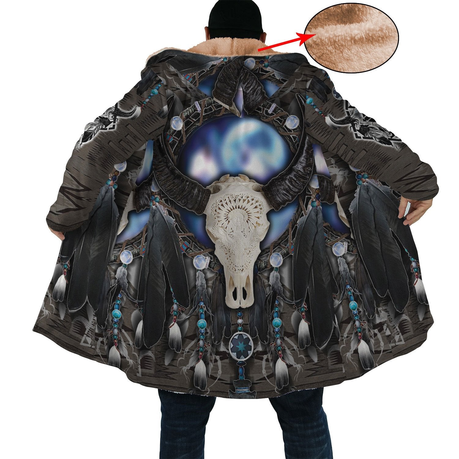 Galaxy Buffalo Native Cloak - Native American Pride Shop