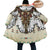 White Native Pattern Cloak - Native American Pride Shop