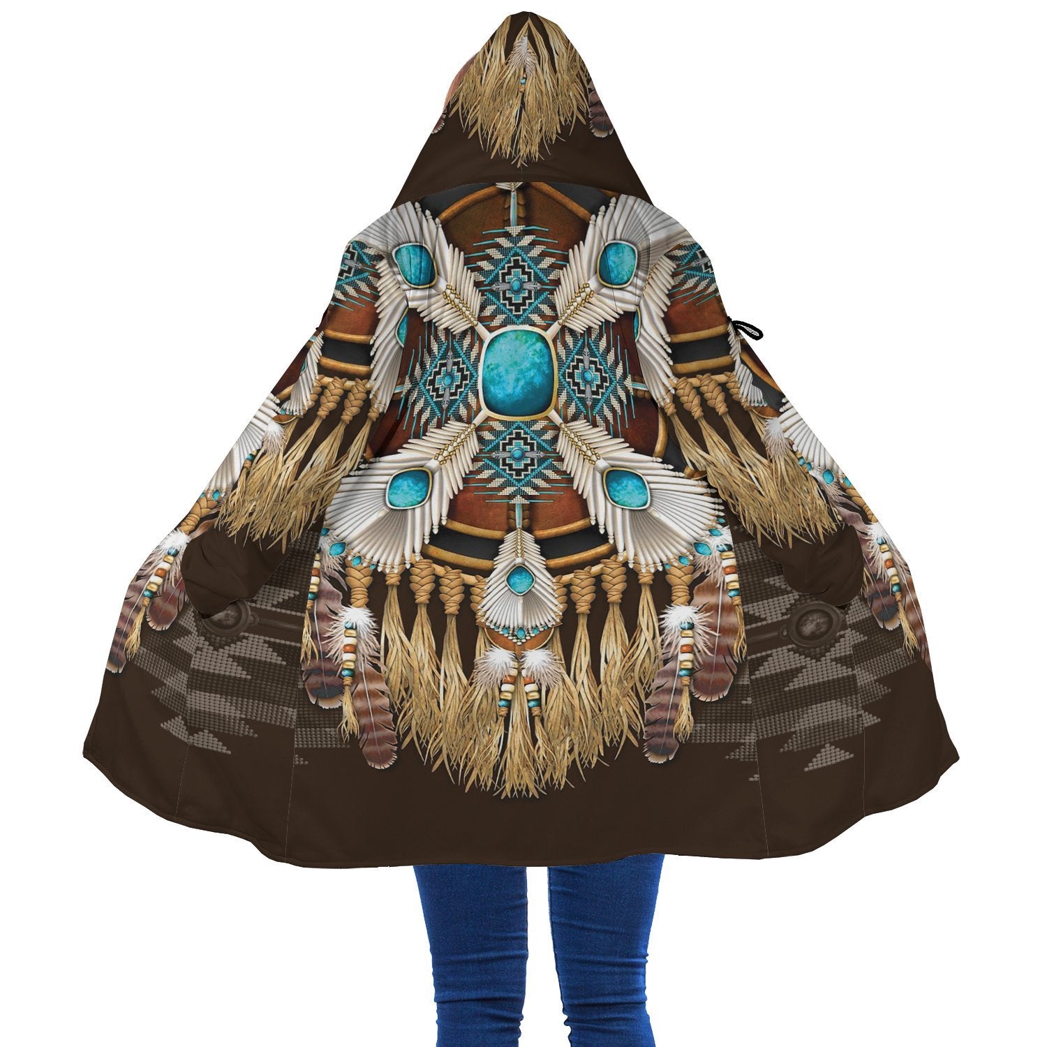 Ruby Feather Native Cloak - Native American Pride Shop