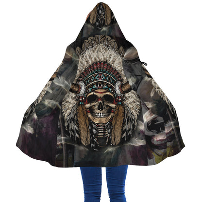 Skull Native Cloak - Native American Pride Shop