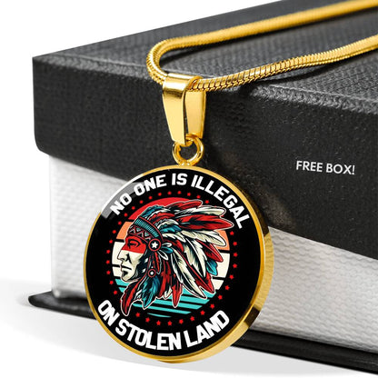 No One Is Illegal On Stolen Land NBD