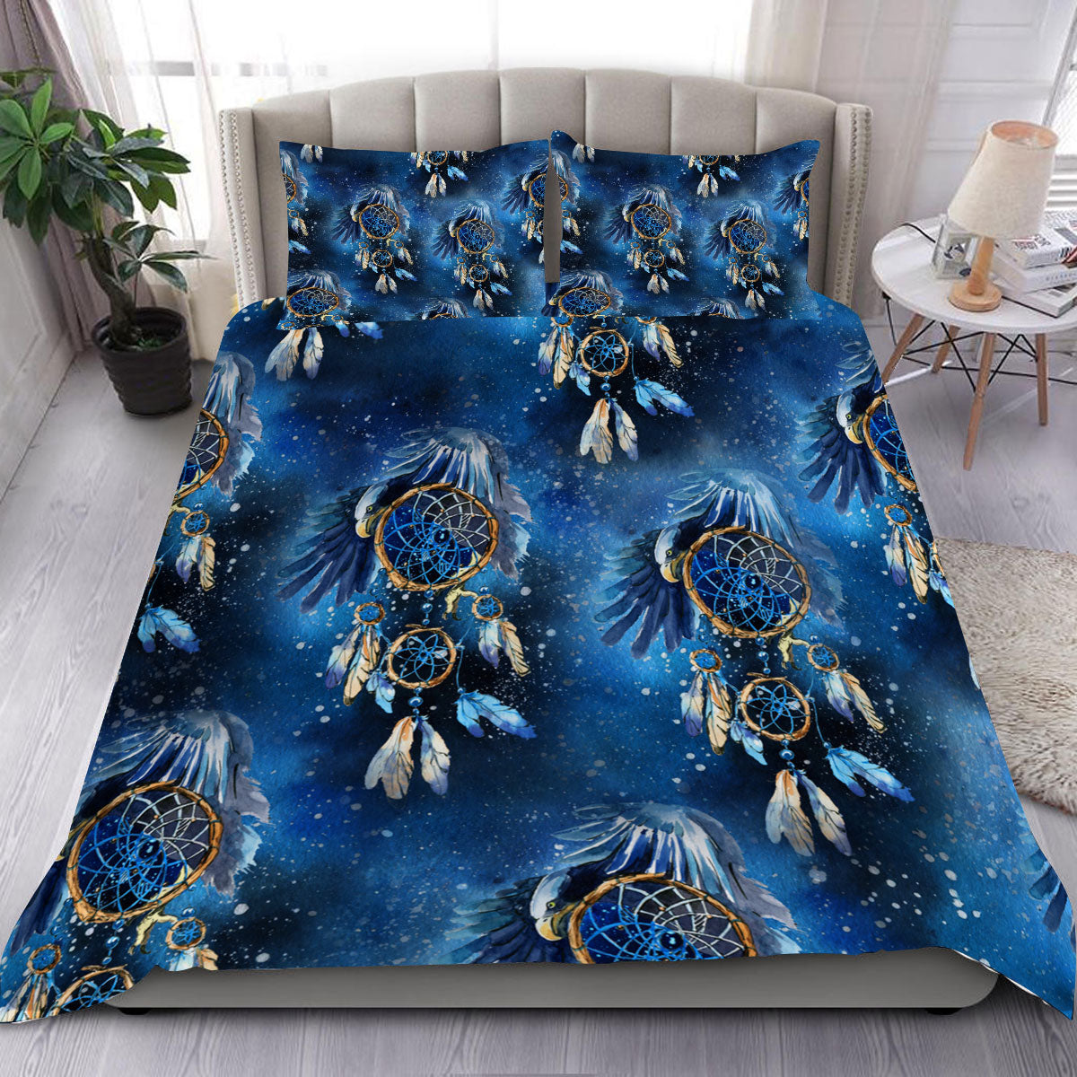 Blue Native Dream Bedding Set