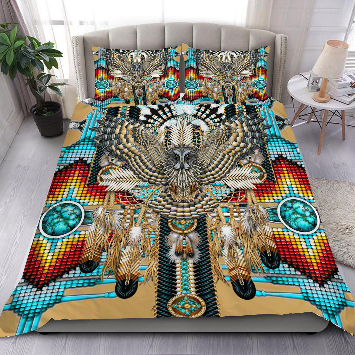 Eagle Pattern Bedding Set