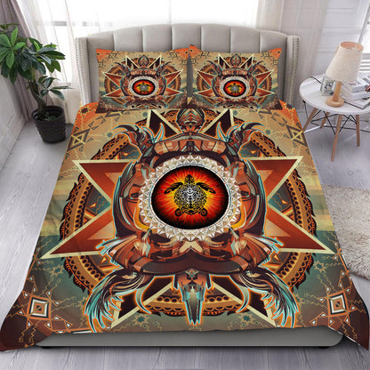 Turtle Spirit Native American Bedding Set