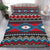 Red Blue Native Pattern Bedding Set