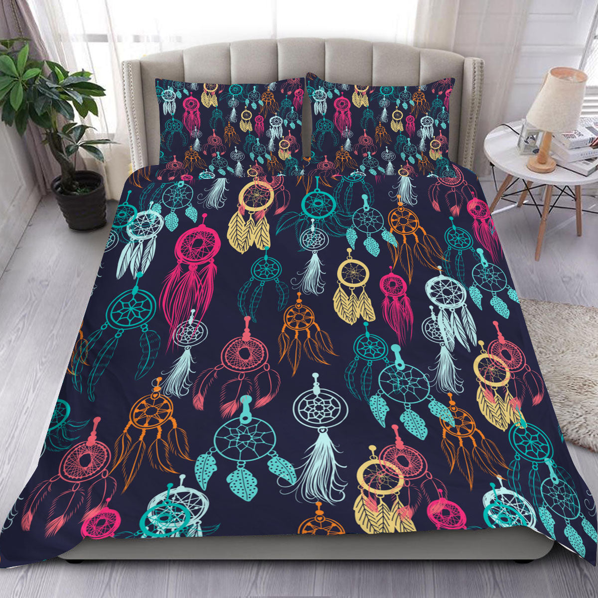 Color Dreamcatcher Bedding Set