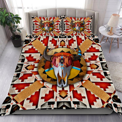 Buffalo Floating Color Motifs Bedding Set