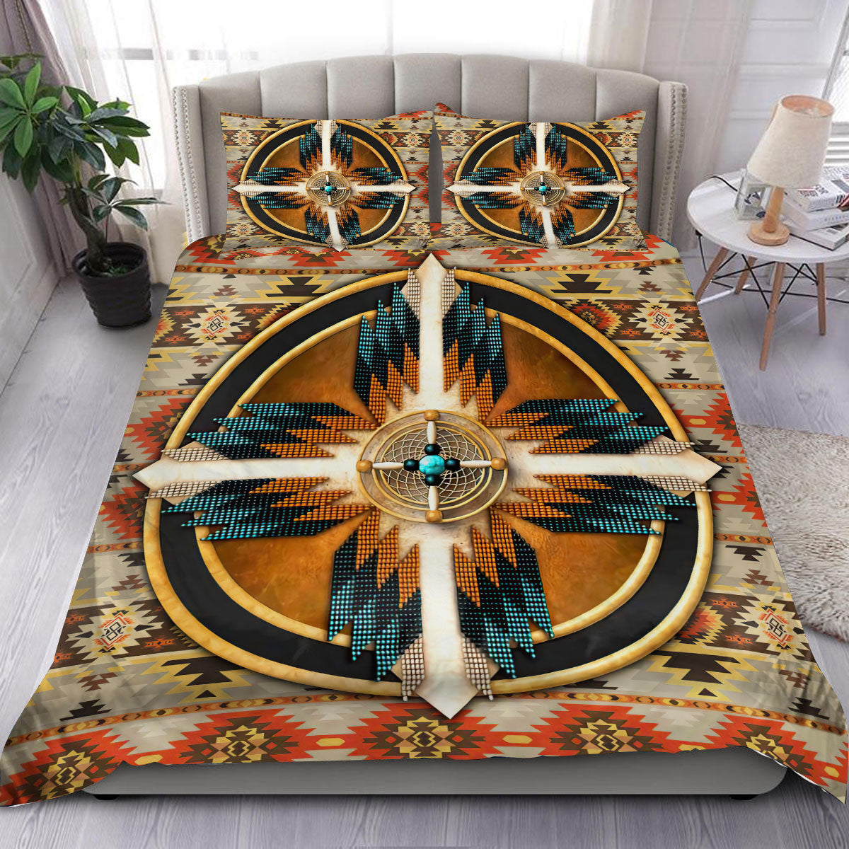 Pattern Native American Bedding Set