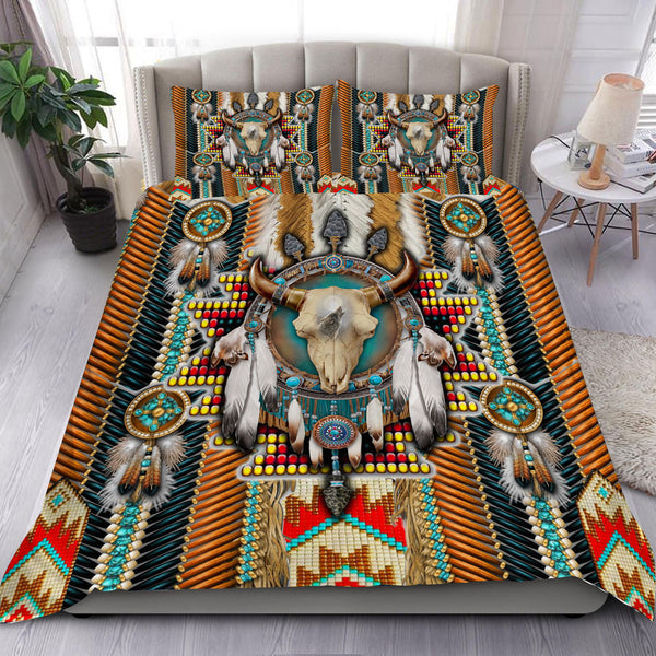 Color Native Pattern Bedding Set - Native Heritage Store