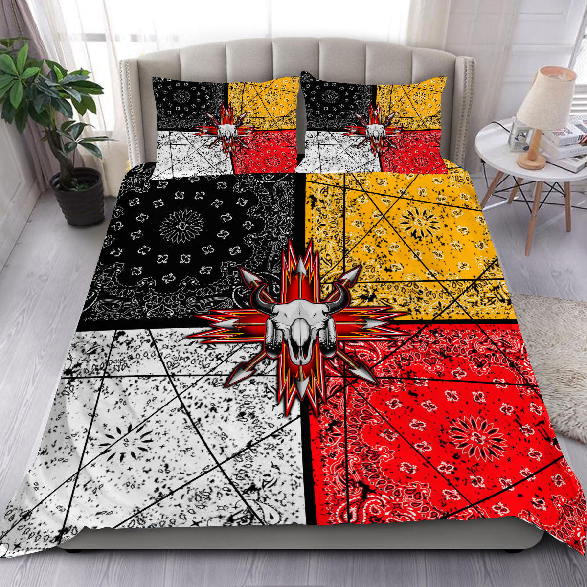 Color Combination Bedding Set