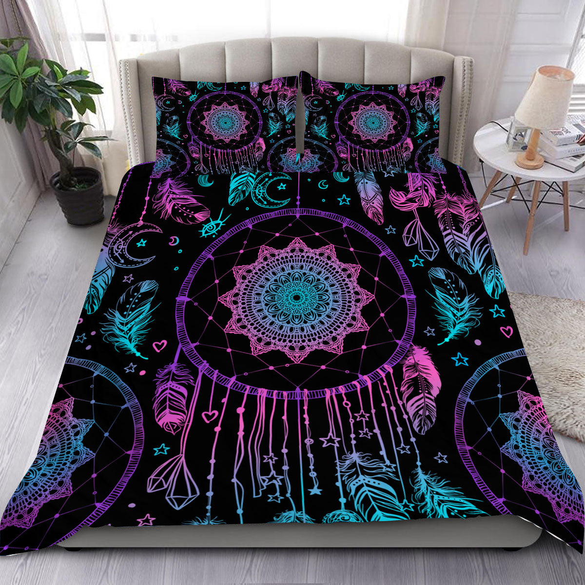 Blue Purple Dream Bedding Set