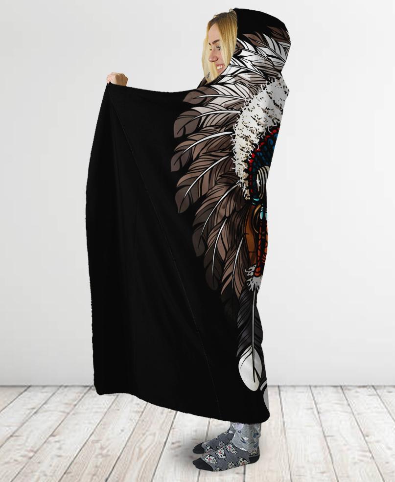 Skull Hooded Blanket NBD