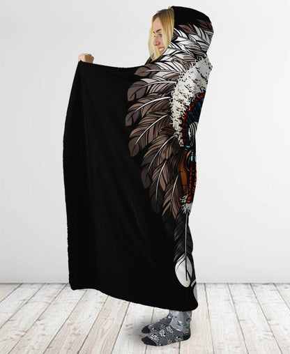 Skull Hooded Blanket NBD