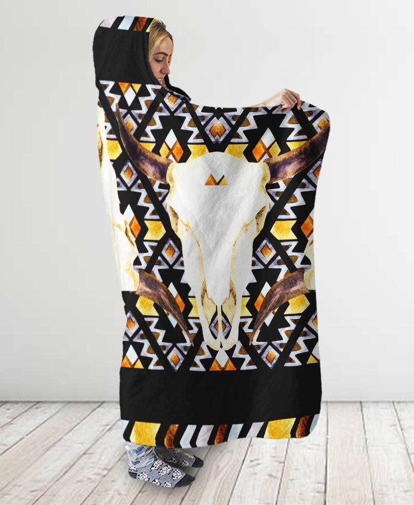 Buffalo Border Hooded Blanket NBD