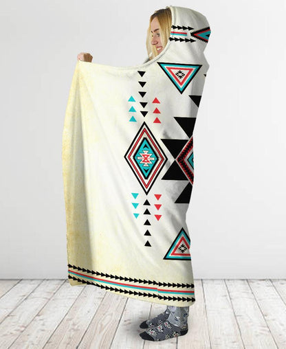 Light Colored Hooded Blanket NBD