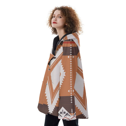 Native American Hooded Flared Coat NBD