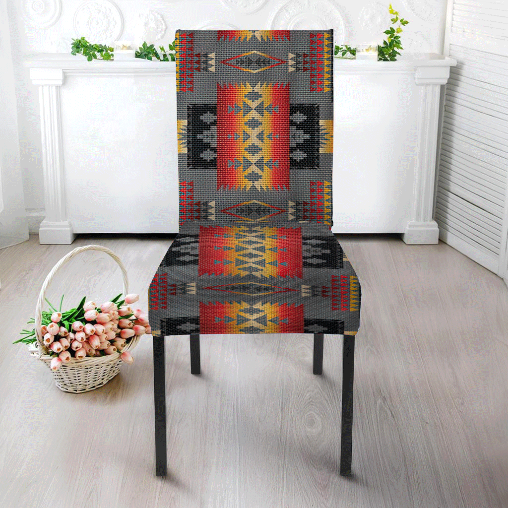 Multi Pattern Culture Design Native American Tablecloth - Chair cover NBD