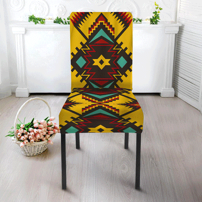 Yellow Tribe Design Native American Tablecloth - Chair cover NBD