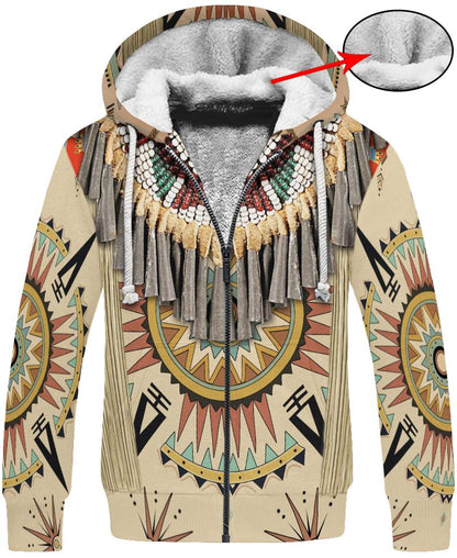 Native Pattern Culture 3D Hoodie - Native American Pride Shop