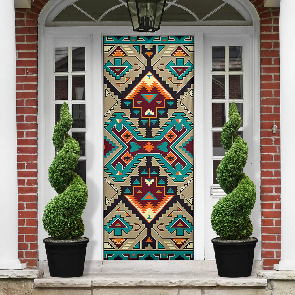 Native American Culture Design Door Cover NBD