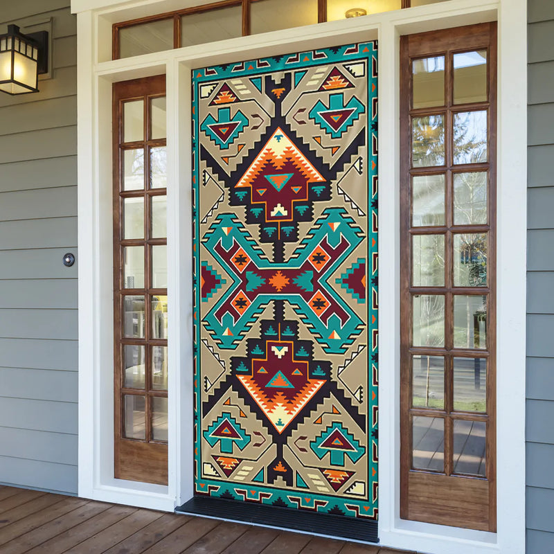 Native American Culture Design Door Cover NBD