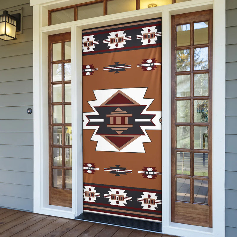 United Tribes Native American Door Cover NBD