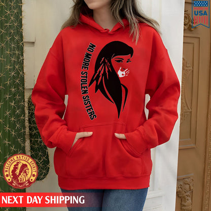 I Wear Red For My Sister, No More Stolen Sisters Shirts