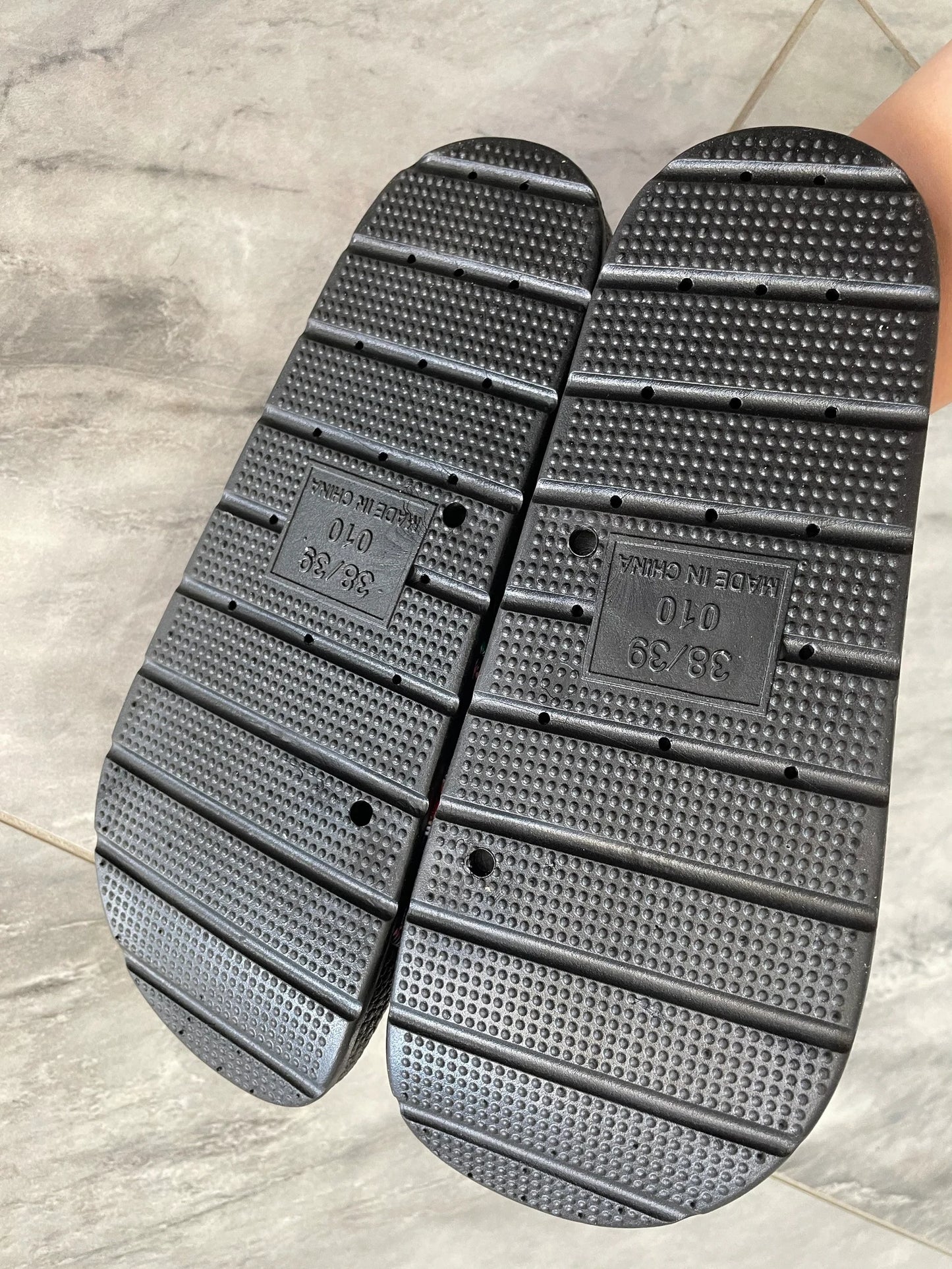 Pattern Native American Slide Sandals NBD