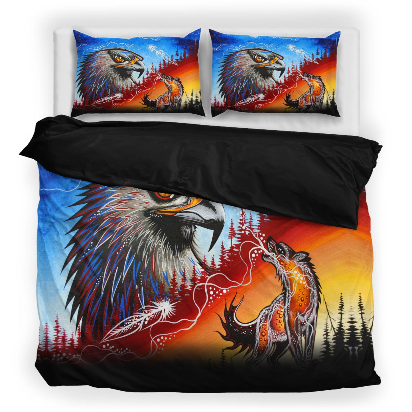 Eagle & Wolf Bedding Set NBD