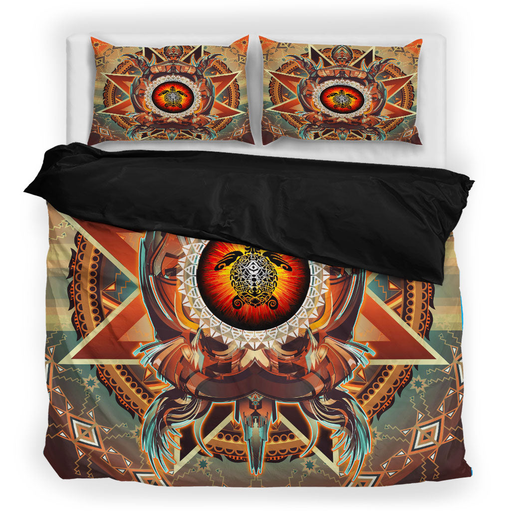 Turtle Spirit Native American Bedding Set