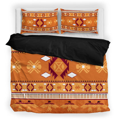Oranges Native Pattern Bedding Set