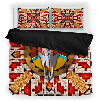 Buffalo Floating Color Motifs Bedding Set