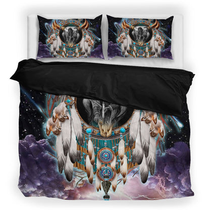 Black Buffalo Spirit Bedding Set