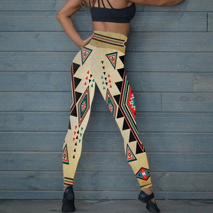 3D Native Pattern Dream Catcher Leggings NBD