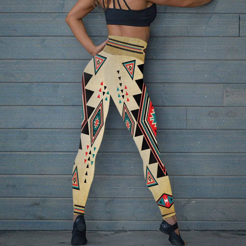 3D Native Pattern Dream Catcher Leggings NBD