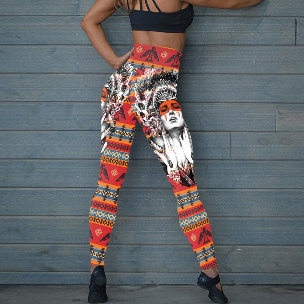 Native Pattern Dream Catcher Leggings NBD