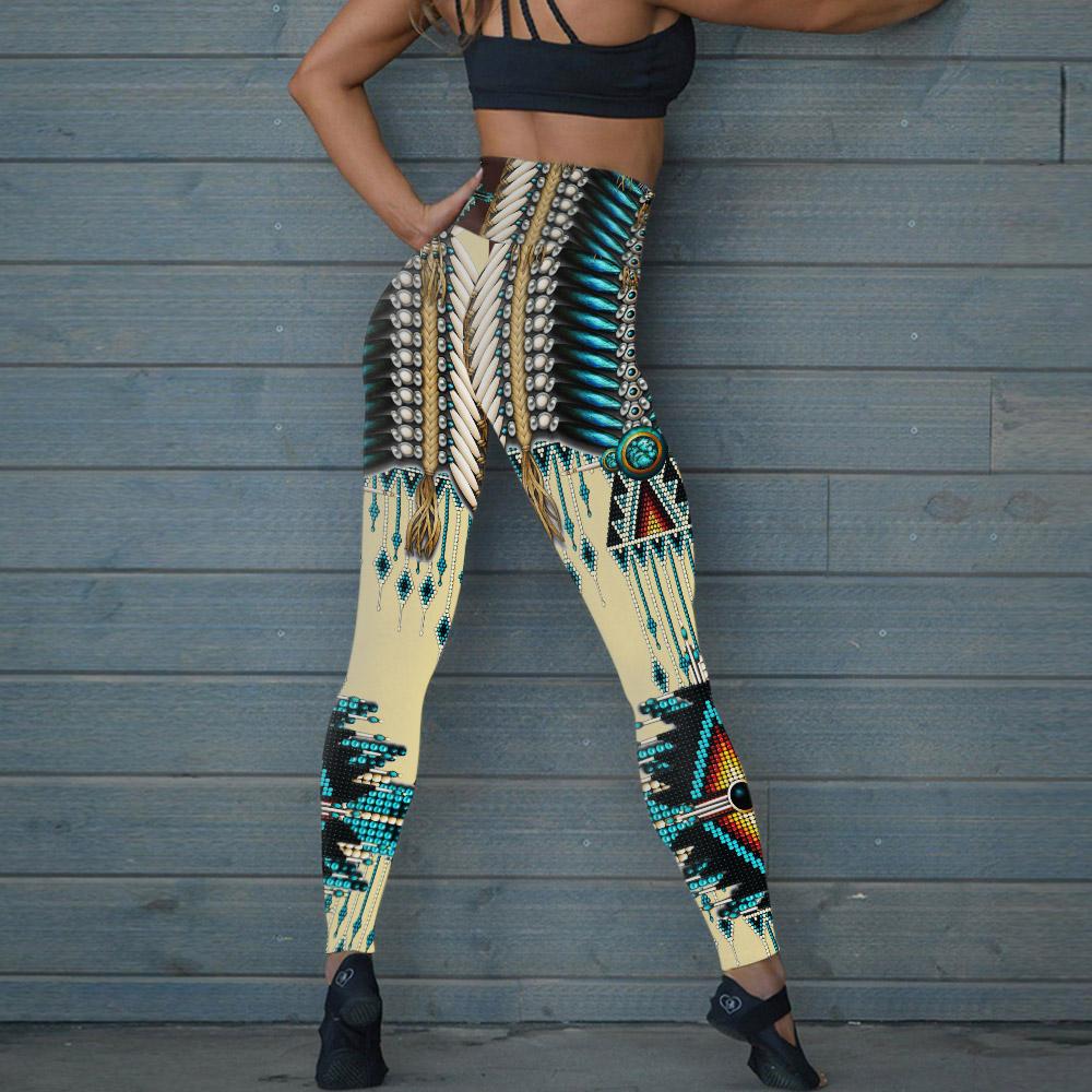Native Pattern Dream Catcher Leggings NBD