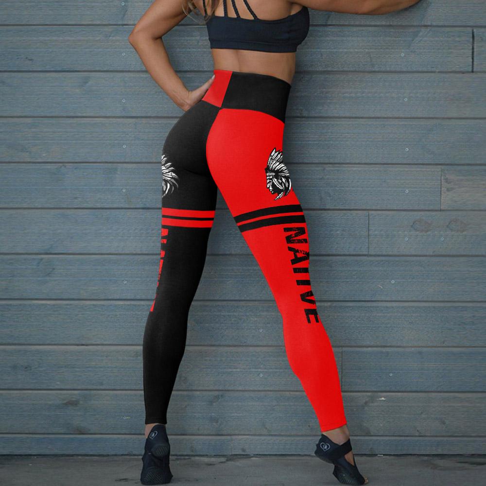 3D Native Chief Dream Catcher Leggings NBD