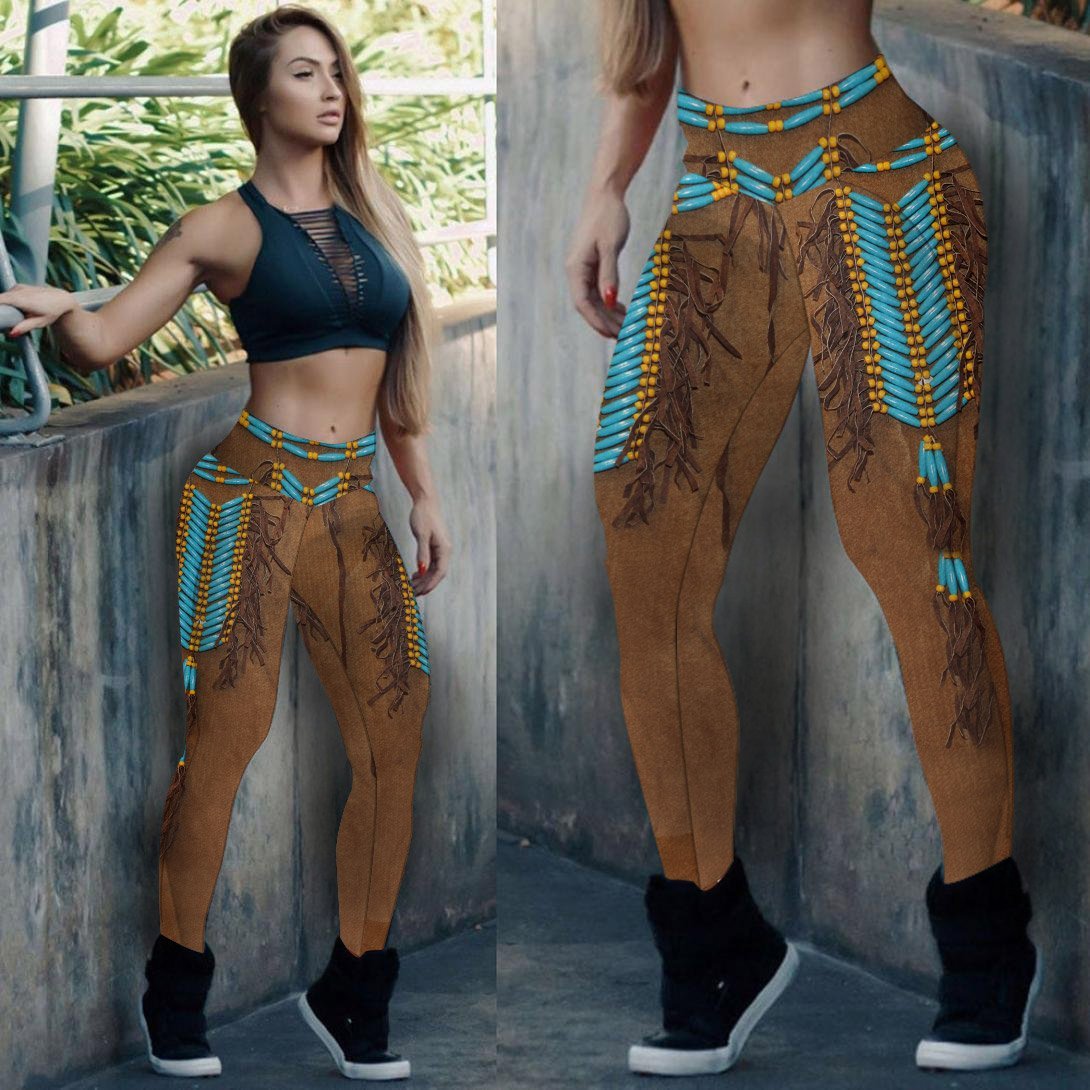 Native Pattern  Dream Catcher Leggings NBD
