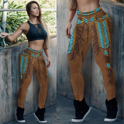 Native Pattern  Dream Catcher Leggings NBD