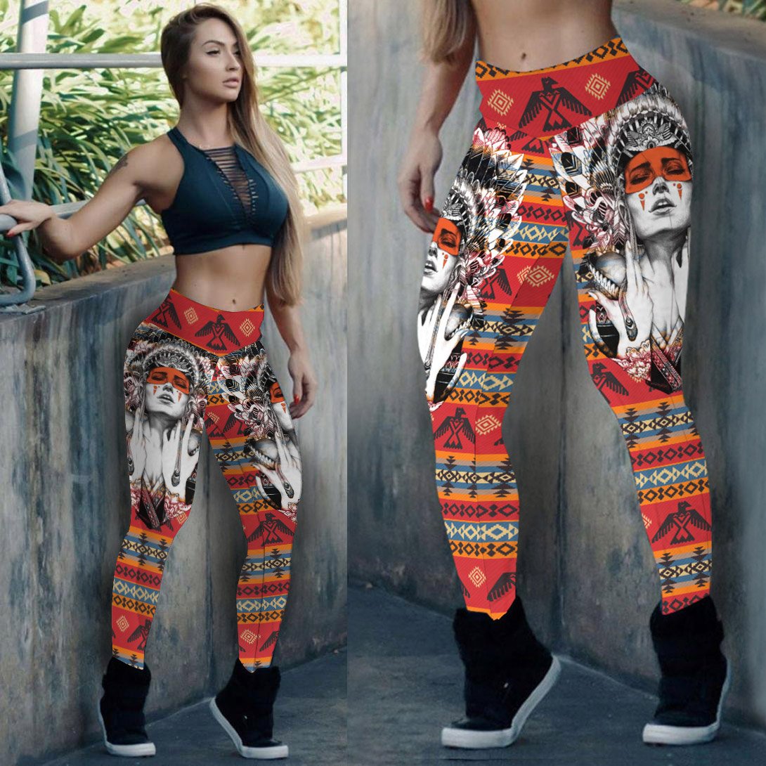 Native Pattern Dream Catcher Leggings NBD
