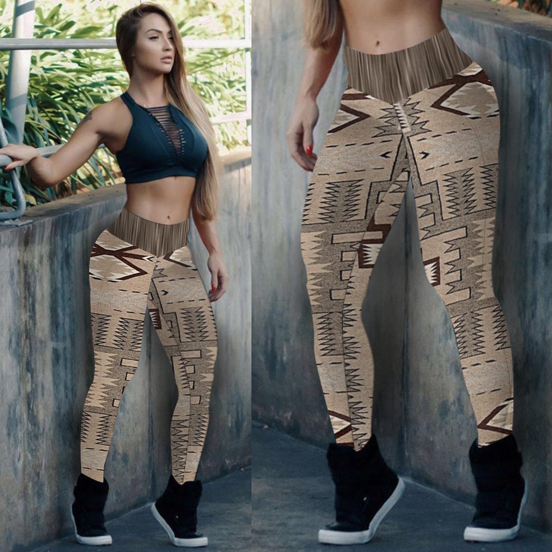 Brown Border Dream Catcher Leggings NBD