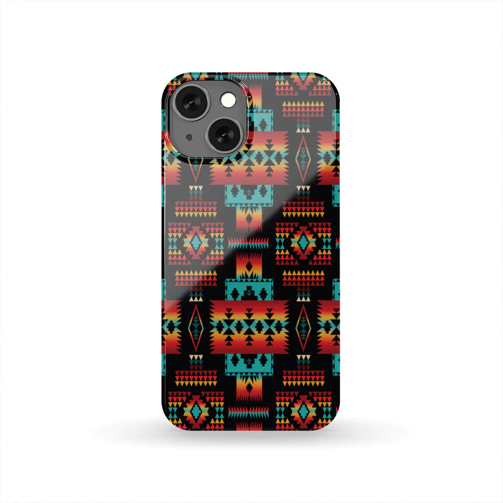 Navy Native Tribes Pattern Native American Phone Case NBD